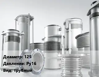 Компенсатор 125 Ру16 трубный